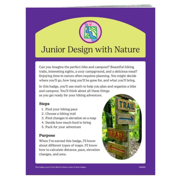 Junior Design With Nature Badge Requirement