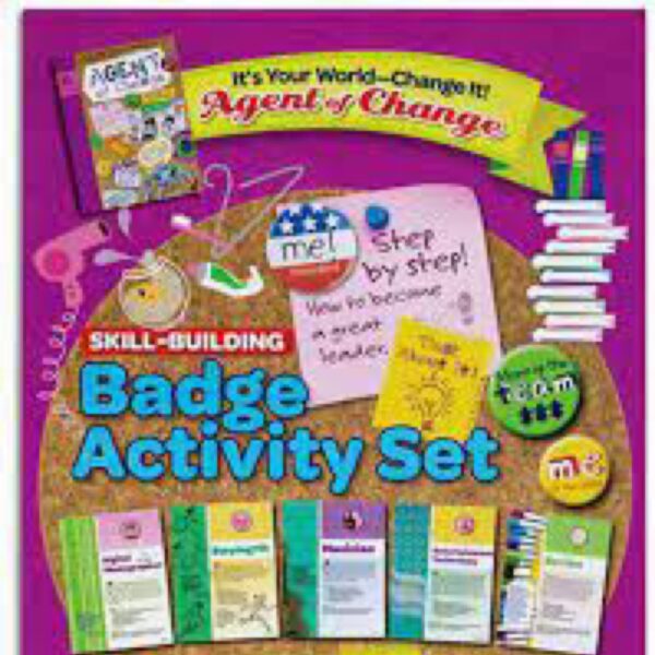 Junior It's Your World Badge Activity Set - Agent of Change