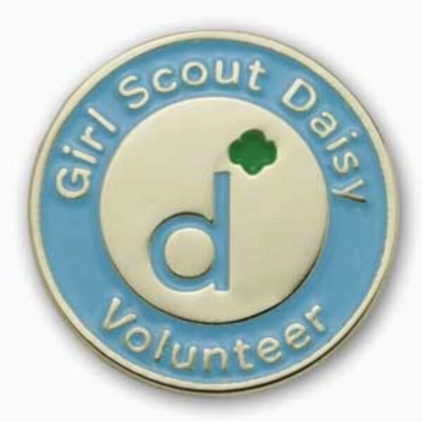 Daisy Volunteer Pin